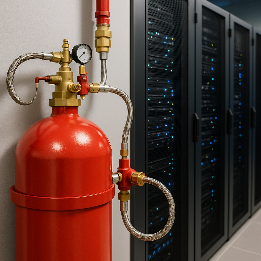  (FM200)نظام الإطفاء بالغاز